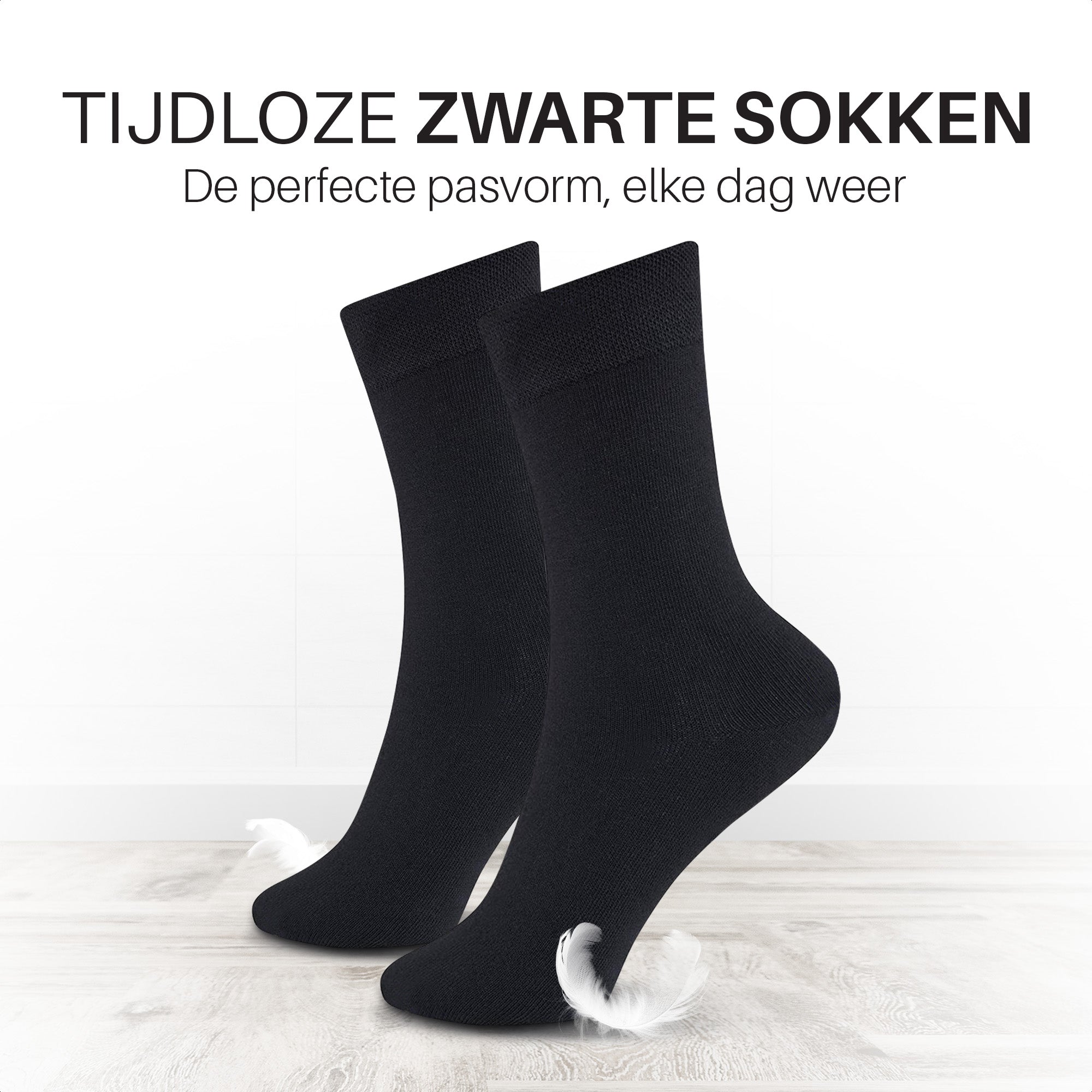 Zwarte sokken - 9 paar